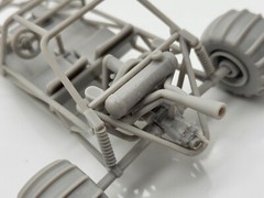 Two-seater Old School Dune Buggy Fully Detailed 1/25 Scale Model Kit