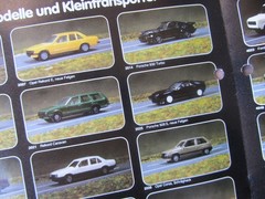 Vintage 1984 HERPA Auto Model Catalog 1:87 Germany Autos Trucks Traffic Signs