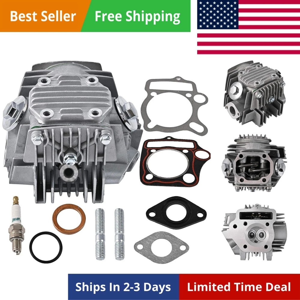 52.4mm Complete Cylinder Head Valves Assembly Replacement for 4 Stroke Chines…