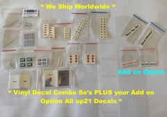 Kenworth W900 Peterbilt 359 1/16 1/14 Scale ” 21x Vinyl Decal Set’s Version C “