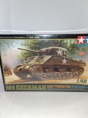 Tamiya USA M4 Sherman Tank Early Production 1/48 Kit 32505 MIB
