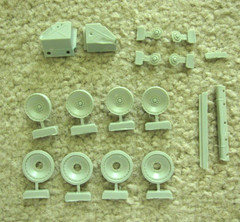 Black Dog 1/35 Panther Tank Wheels detail set cat.n. T35091