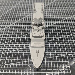 3D printing 1/700 British Type 26 missile frigate Unpainted/Waterline