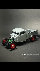 Resin 1/24 Scale 20in “Rat Rod” Style Resin 3d Printed Wheel Set For Model Car