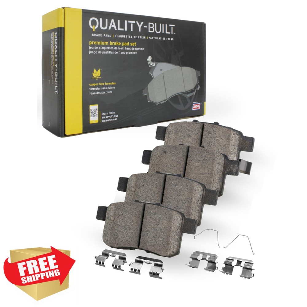 Quality-Built Front Semi-Metallic BP0137-M Toyota 4Runner