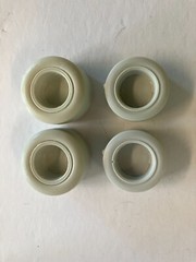 1/25TH SCALE 1970/1980’S INDY CAR RESIN TIRES, 1 SET, CART, INDY RESIN, USAC