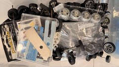 Diecast Model Car Repair Accessories: Decals, Axles, Car Kits, Tires, Wheels.
