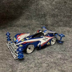 TAMIYA Mini 4WD Speed Viper FMA Front Motor Chassis 9 Tone Matte Black Custom
