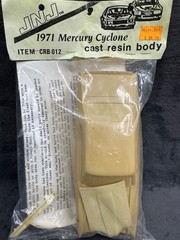 JNJ Hobbies 1/25 1971 Mercury Cyclone Resin Body Model Conversion Kit. CRB-012