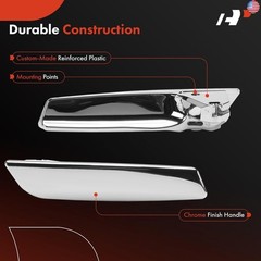 A-Premium – Interior Door Handle Levers Front Rear Driver Passenger –