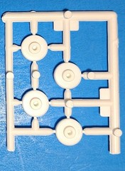 64 DODGE 330 COLOR ME GONE – DRAG RACING WHEEL SET – MODEL CAR KIT PARTS LOT