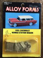Alloy Forms 1955 Chevrolet Nomad Station Wagon Metal HO Scale Model Kit 2029 NOS