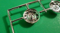 ’71 Hemi Cuda Plymouth 1/24 426 Chrome Rally Rim Wheel Tires Model Cat Part Lot