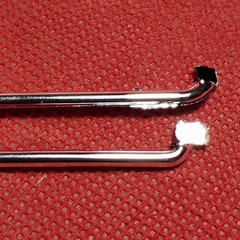 Side Pipes 1936 Ford Roadster 1:25 Scale Model Car Part AMT
