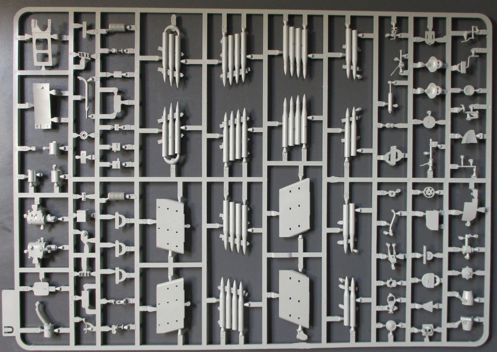 Takom 1/35th Scale King Tiger Henschel – Parts Tree U from Kit No. 2073s