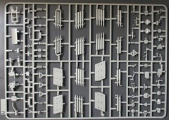 Takom 1/35th Scale King Tiger Henschel – Parts Tree U from Kit No. 2073s