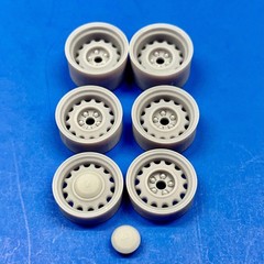 Artillery Wheels w/ Vintage Firestone Tires 1/25 1/24 – SOLD IN PAIRS