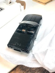 VTG NOS AMT Ertl 1995 Dodge Viper Convertible Black 6655 Dealer Promo Model Car