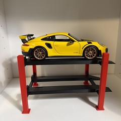 4 post 2 Level model car lift 1:24 1:25 scale KIT Assembly required. Paintable!