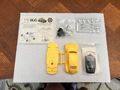 Entex Volkswagen Bug 1/32 Scale Snap Together Unbult