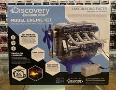 Discovery Mindblown Model Engine Building Kit 104 Pieces DIY STEM