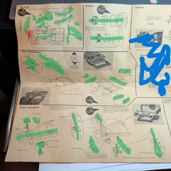 Vintage MPC 1968 Corvette Sting Ray 427 Hardtop 1/20 Partial Build