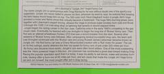 Instruction Sheet Jungle Jim Chevy Vega Funny Car 1/16 Same as REVELL