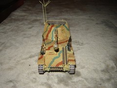 Built German Tank 5-1/2 inches long Well Built & Painted Excellent Cond Nice