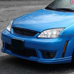 DNA MOTORING Left OE Style Headlight Compatible with 2005-2007 Focus Excludes