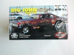 FACTORY SEALED Polar Lights John Mazmanian’s Big John Funny Car #6504