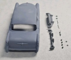 ABS-LIKE RESIN 3D PRINTED 1/25 1954 BUICK SPECIAL 4-DOOR SEDAN BODY