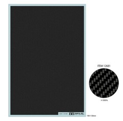 Tamiya Detail Up Part CARBON PATTERN DECAL (TWILL WEAVE / FINE) 12681