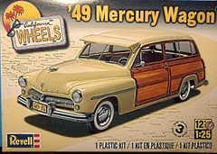 🔥49 MERCURY WOODY WAGON STOCK BODY ONLY – REVELL 4996 – MODEL CAR KIT PARTS LOT