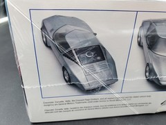 CHEVROLET CORVETTE AEROVETTE MODEL KIT REVELL 1/25 SCALE NEW SEALED COOL LOOK!!