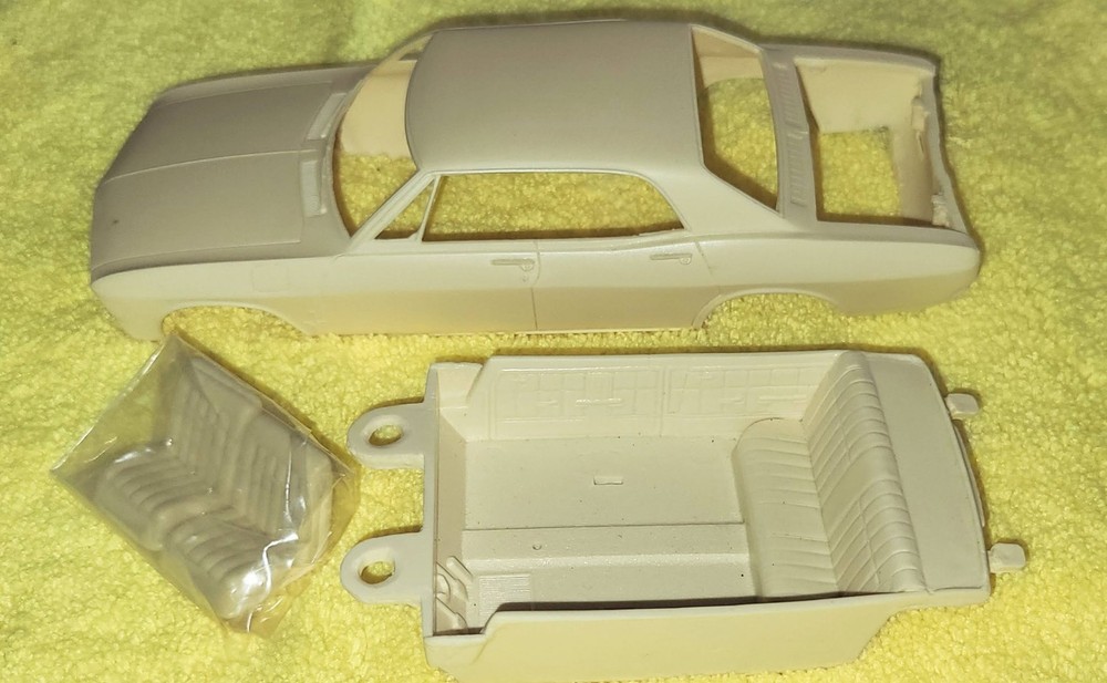 1967 CORVAIR 4-Door Sedan ORIGINAL RESIN by Mark Corbin w/ Interior & Rear Glass