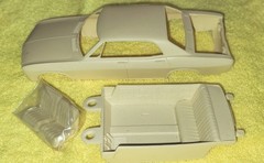 1967 CORVAIR 4-Door Sedan ORIGINAL RESIN by Mark Corbin w/ Interior & Rear Glass