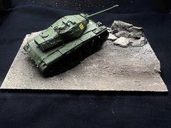 1/35 Scale Military Diorama Base Terrain Display Model Soldiers Figures Diecast