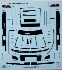 NASCAR DECAL # 9 NAPA GOLD FILTERS 2024 CAMARO CHASE ELLIOTT 1/24 POWERSLIDE