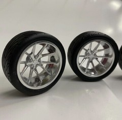1:18 20” Concave Sport Wheels on Low Profile Tires