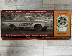 AMT ’64 Plymouth Belvedere Super Stock Lawman 1:25 Model Kit Factory Sealed NHRA