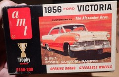 AMT 1956 Ford Victoria model kit original issue 60s Trophy series unbuilt