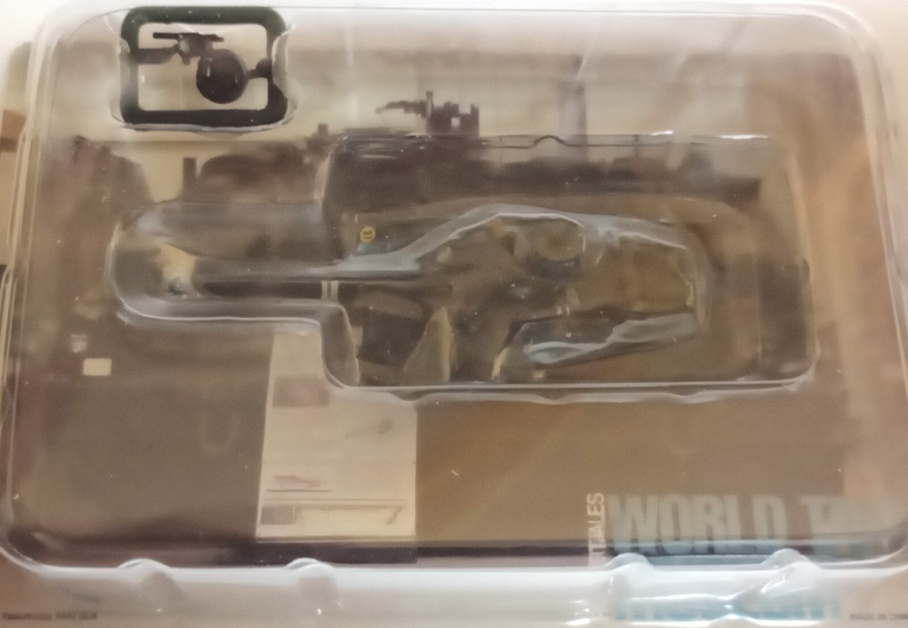 Takara 1/144 World Tank Museum 9. French AMX-30 Command Model. In green (#161)