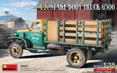 MINIART MODELS 1/35 US G506 Stake Body Truck Model Kit MIA38067-W