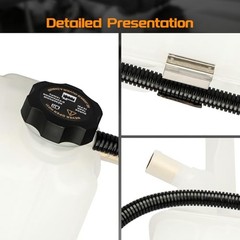 Engine Coolant Overflow Recovery Reservoir Tank with Sensor & Cap CTR8020-FBA