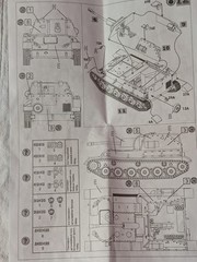 SP Gun Artillery SU-76 Russian WW2 UM Plastic Kit 1/72 partially assembled