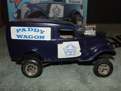 Vintage MPC 1979 BUILT Willys Panel Van Paddy Wagon 1/25 Scale Police.
