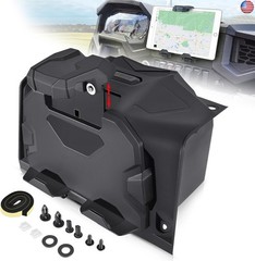 MDPROMCP RZR Tablet Phone Mount Storage Box Compatible with 2019-2023 Polaris