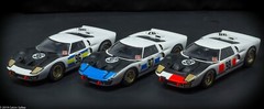 1966 Daytona Shelby Ford GT-40 resin conversion kit for Fujimi GT40 Mk II kits