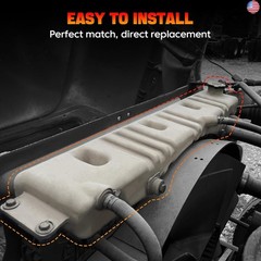 Radiator Overflow Reservoir Bottle Coolant Expansion Tank with Cap Compatible