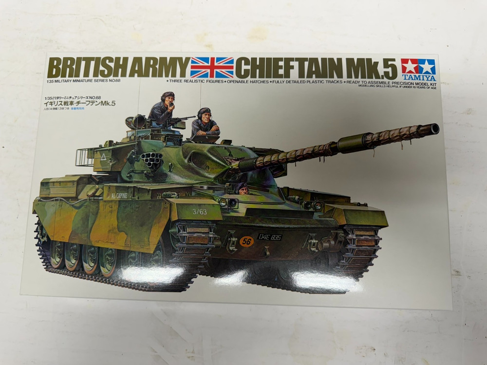 Tamiya British Army Chieftain Mk.5 Main Battle Tank 1/35 New Open Box